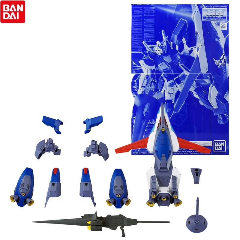 

Bandai Genuine Gundam Model Kit Anime Figure MG Mission Pack I for F90 Collection Gunpla Anime Action Figure Toys for Children