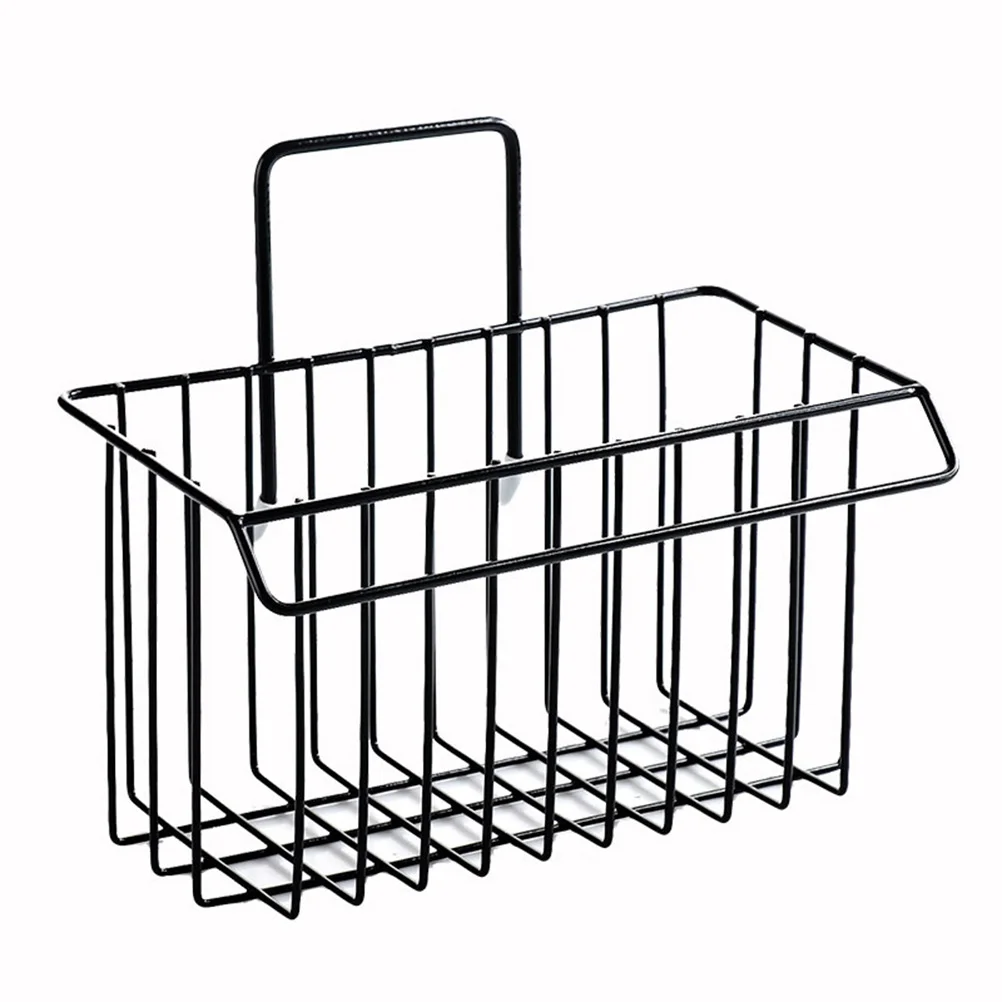 

1 pc Kitchen Storage Rack Wrought Shelf Hanging Basket Organizer for Dishcloth