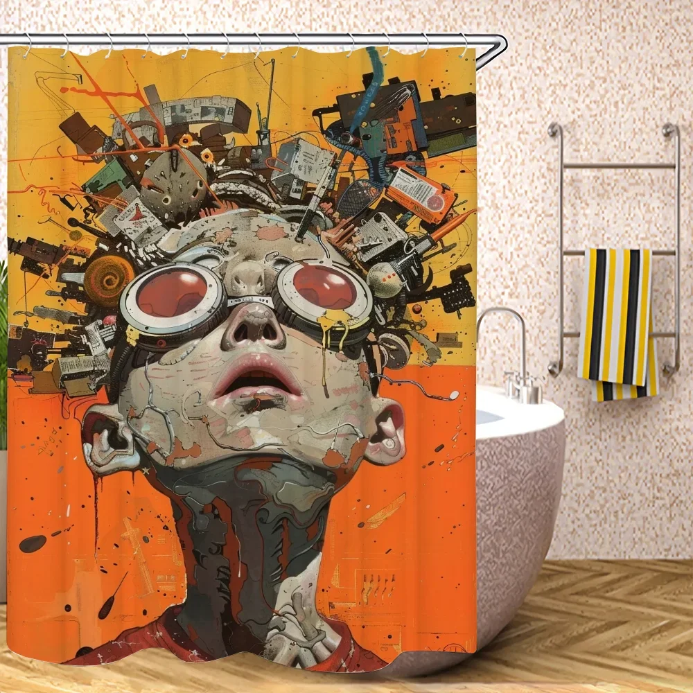 Dan Abnett Складная Занавеска Для Душа С Перегородками Экологически Чистый