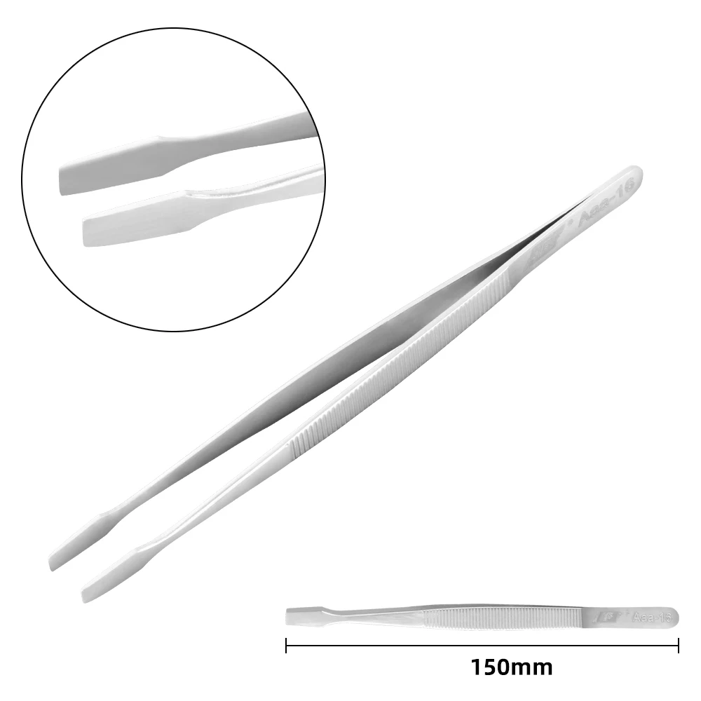 

Прецизионные промышленные пинцеты антистатические магнитные изогнутые прямые наконечники из нержавеющей стали для электроники, паяльные ручные инструменты