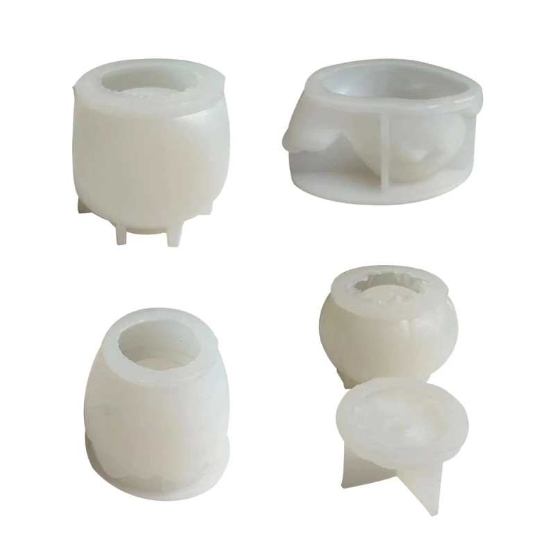Resin Molds Candlestick Epoxy Casting Mould Diy Storage Box Jar Moulds