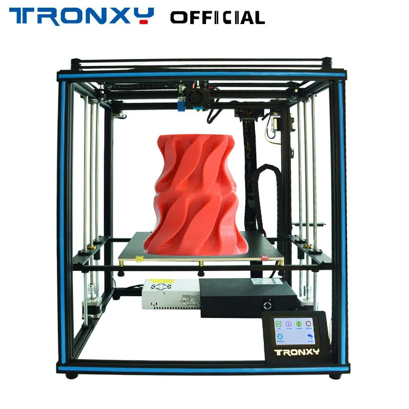 

3D-принтер TRONXY, 330*330*390 мм, автовыравнивание, с продолжением печати, Высокая точность печати, сенсорный экран, набор для 3D-принтера FDM «сделай сам»