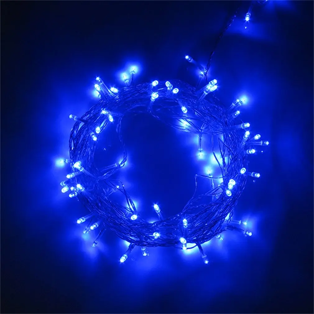 

100 LED 12M Colorful String Fairy Lights 8 Modes Party Christmas Garden Valentines Wedding Decoration IP44 UK Plug