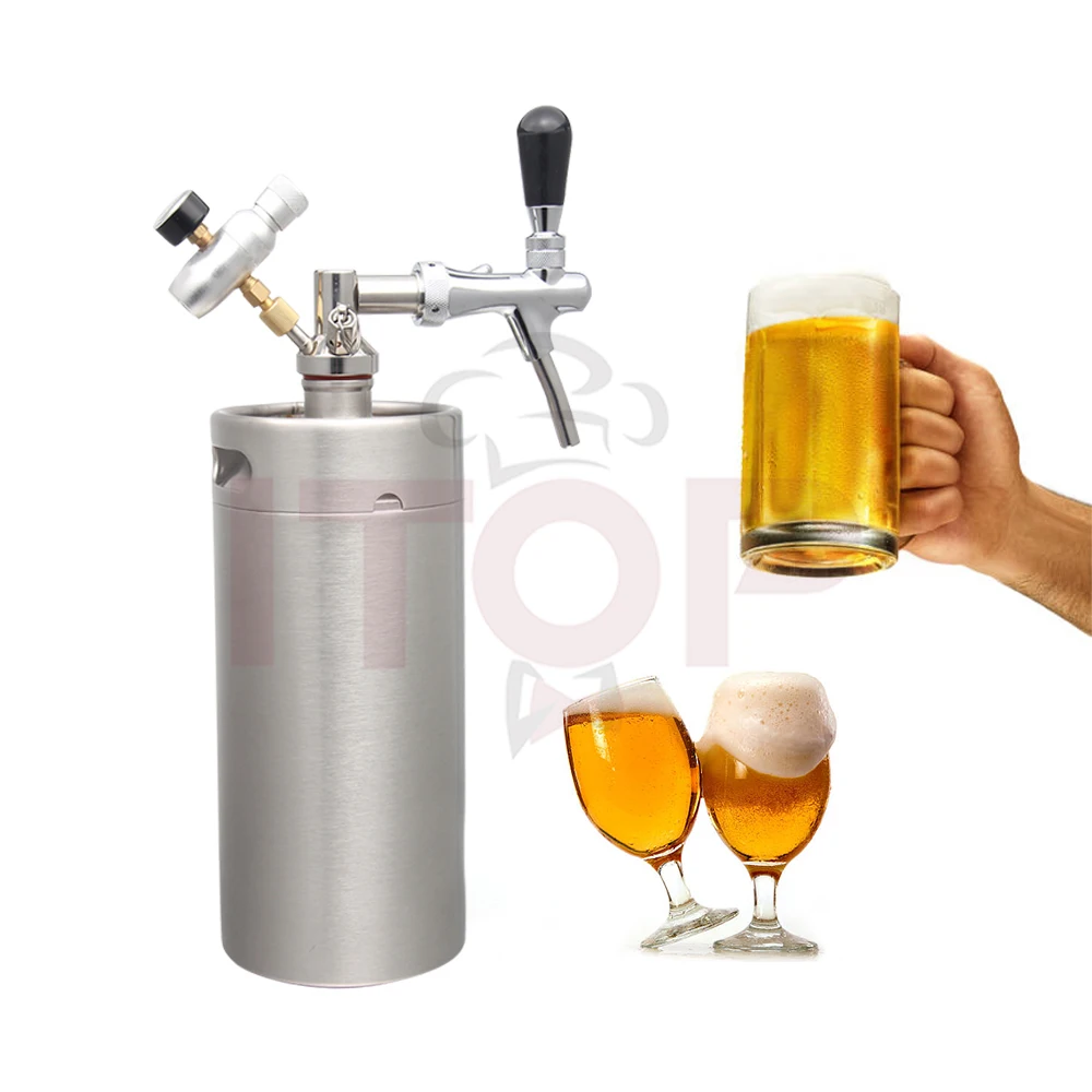 

Mini Keg Portable Double Wall Vacuum Black 5l 8L 10l Mini Beer Keg Mini Beer Barrels