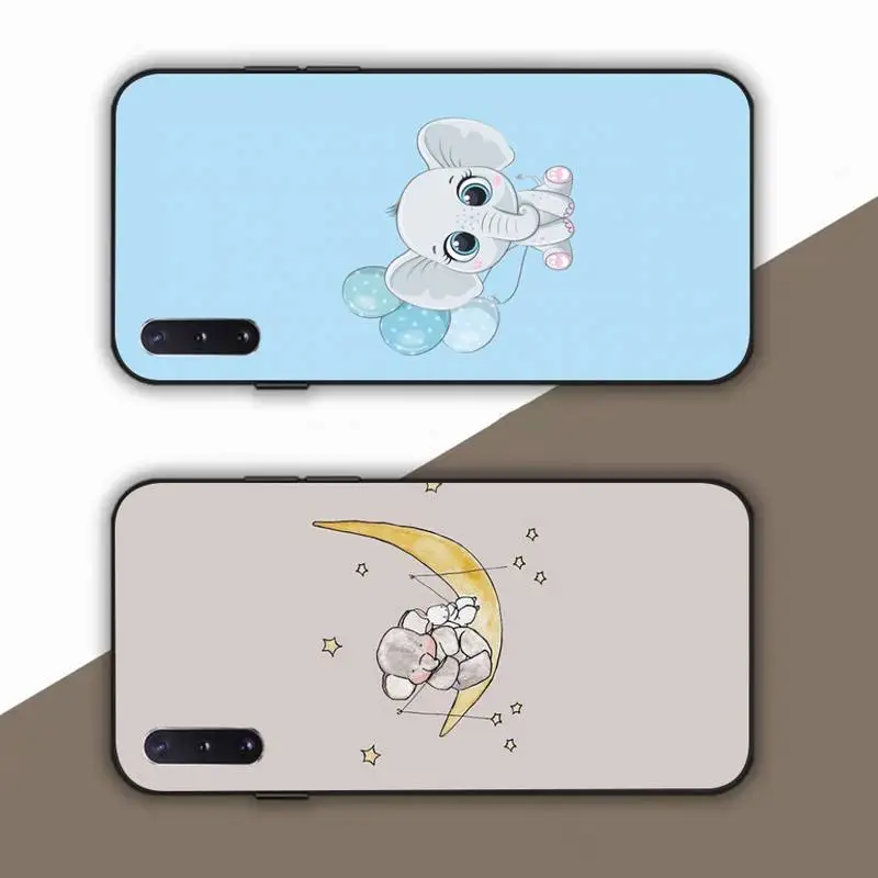 

Cute elephant Phone Case for Samsung Note 5 7 8 9 10 20 pro plus lite ultra A21 12 72