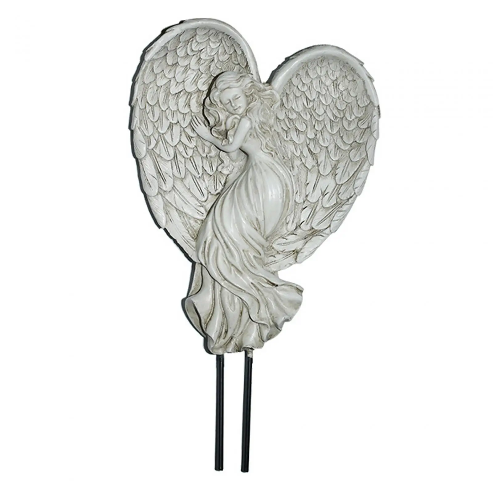 Angel Wings Garden Stake Decorative Plant Stakes for Yard Hallway Flowerpot