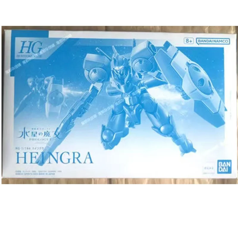 Фото В наличии оригинальная сборная модель мобильного костюма Bandai HG 1/144 HEINGRA, фигурка персонажа из аниме, игрушка для мужчин, коллекционная игрушка. №2