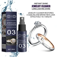 30ml jewelry cleaner solution diamond silver gold jewelry cleaning spray rust remover rust household maintenance cleaning spray