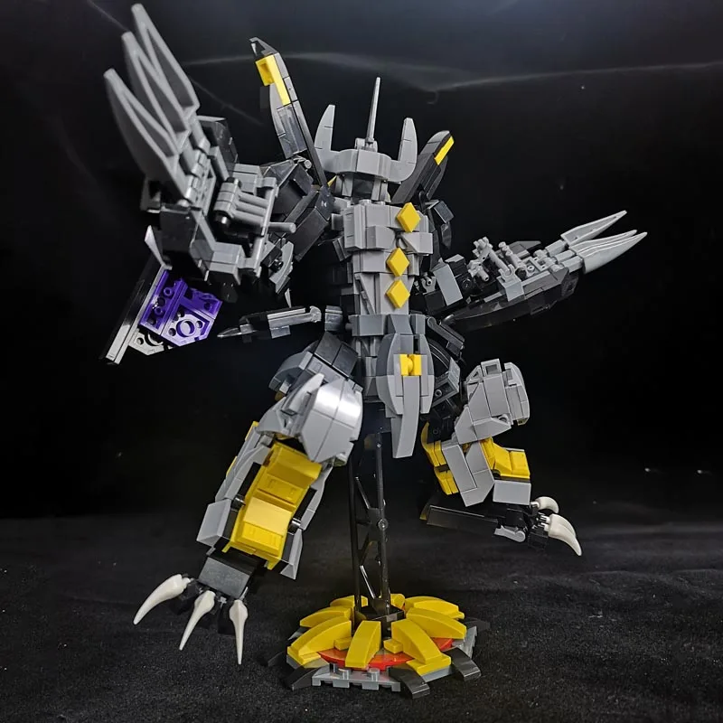 Конструктор MOC оригинальный механический воин игрушки для детей броня робот