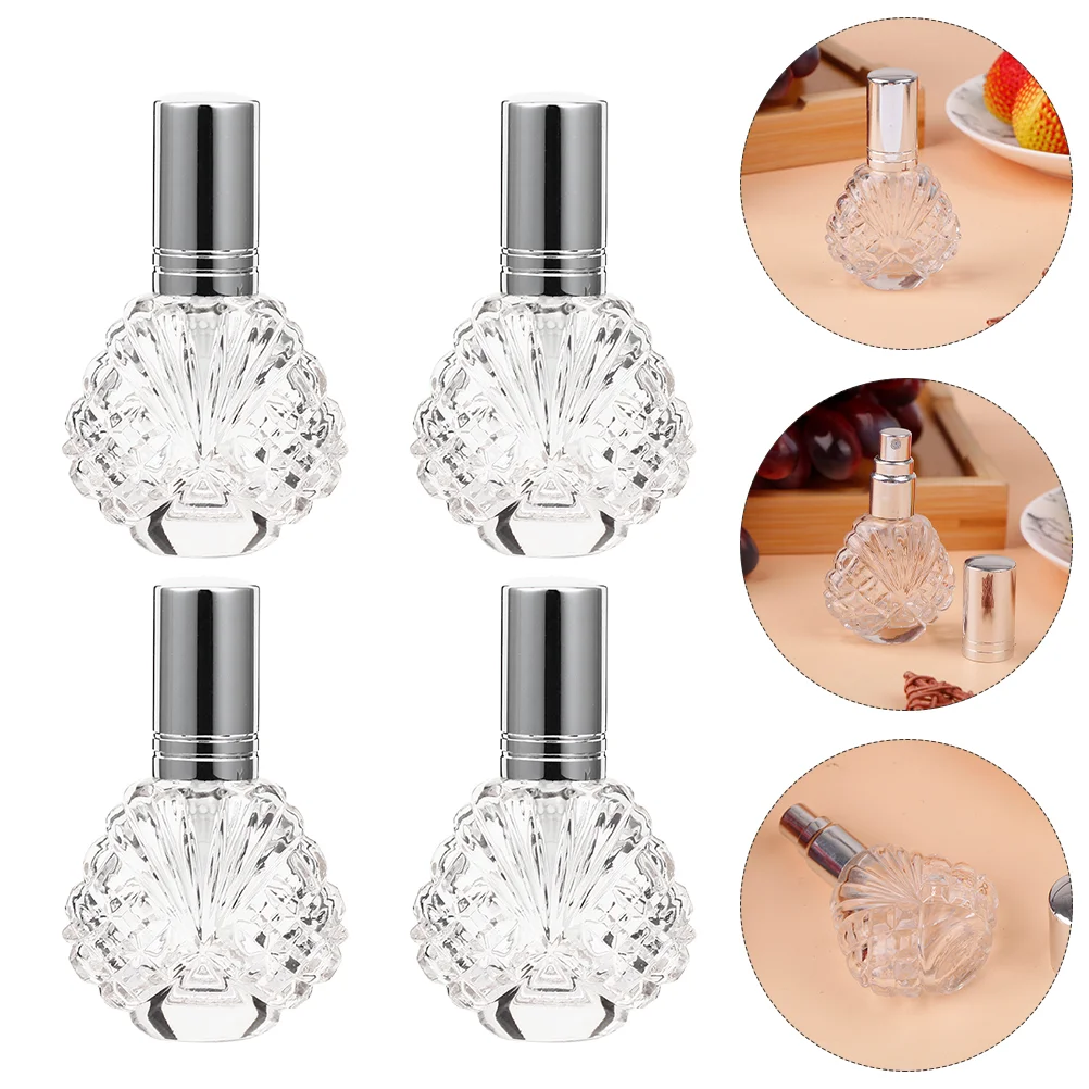 

6Pcs Glass Perfume Mister Small Spray Bottle Perfume Sample Bottle Glass Spray Bottles Perfume Spray Bottle