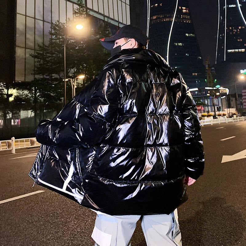 Down Coats Mens Winter Fashion Mens 90%Down Jackets And Coats Man Thick Parkas Warm Casual Outwear Bright Men's Winter Jacket