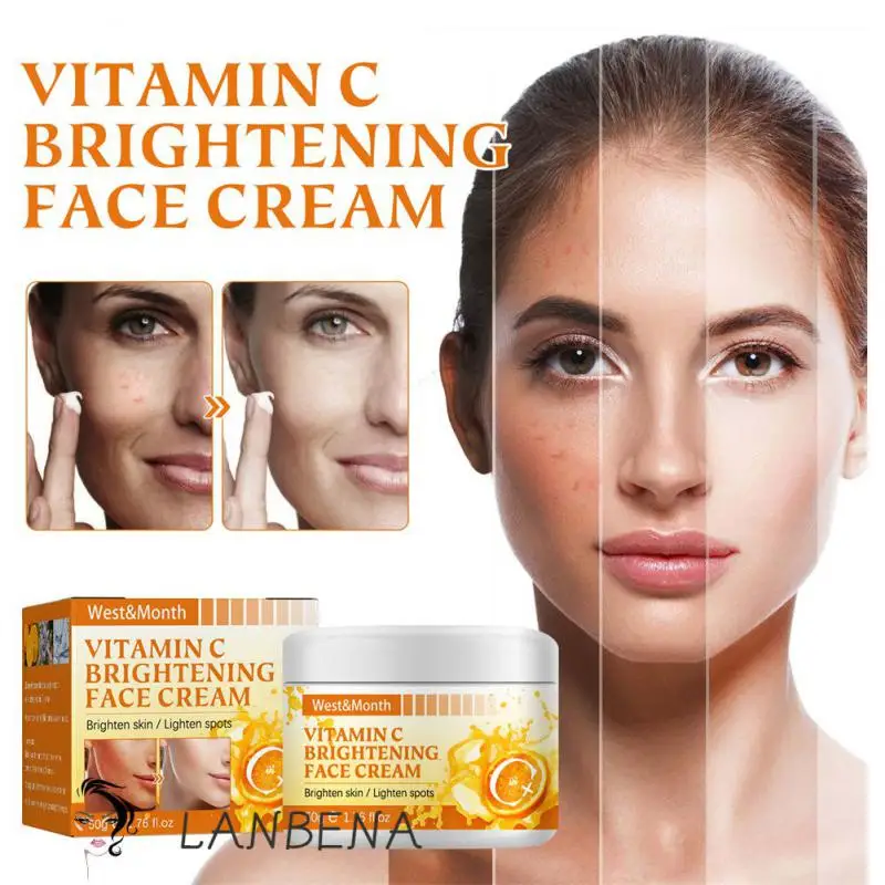 

Face Cream Vitamin C Cream Remove Dark Spots Whitening Face Care Moisturizing Anti-Aging Firming Skin Care Cosmetics TSLM1