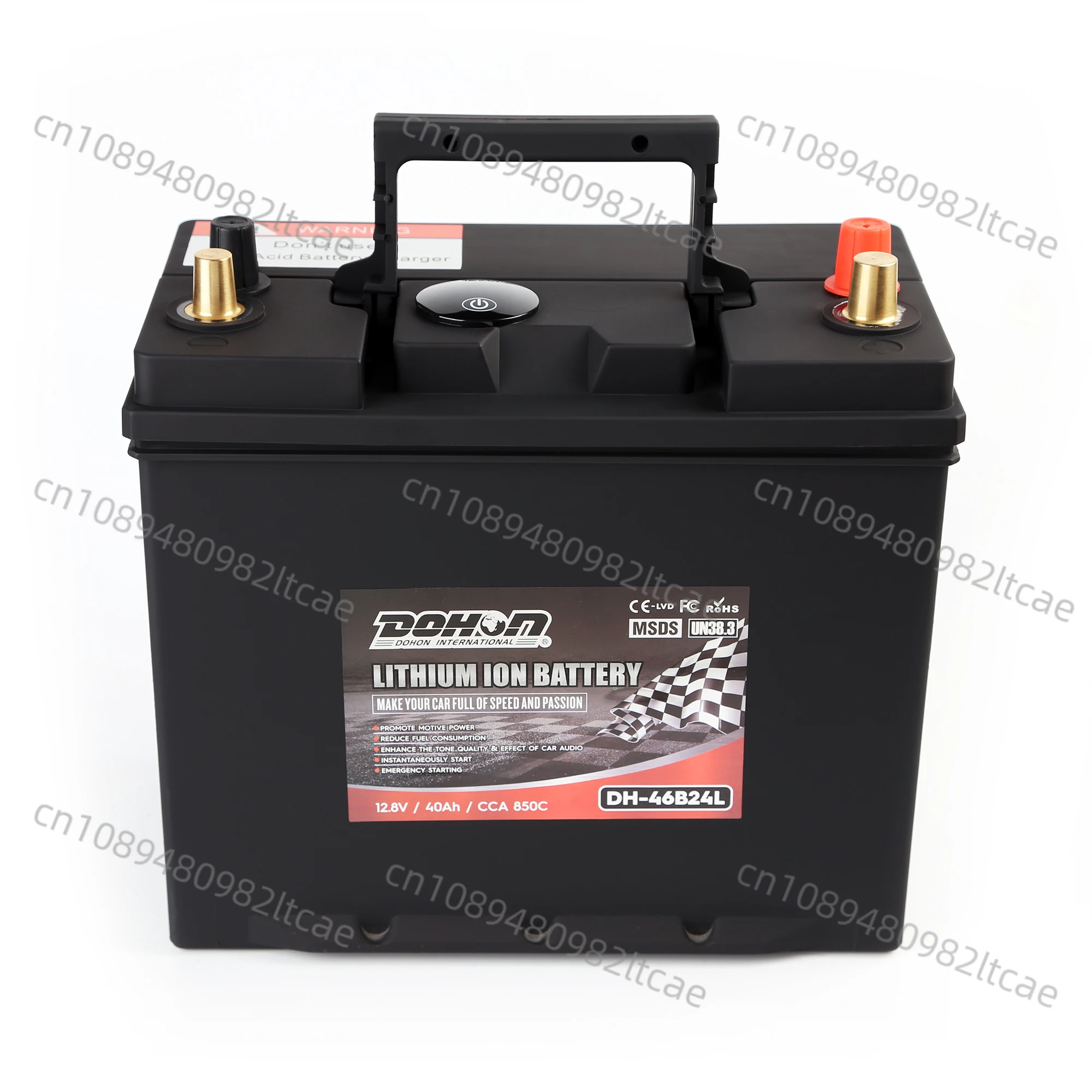 46B24L/R Литиевая батарея LiFepo4 с аварийным запуском и функцией самодопомощи