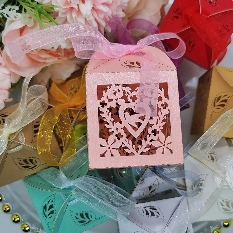 Packaging Bags Boxes With Ribbon Guests Gift Wedding Wild Birthday Event Party Supplies Favor