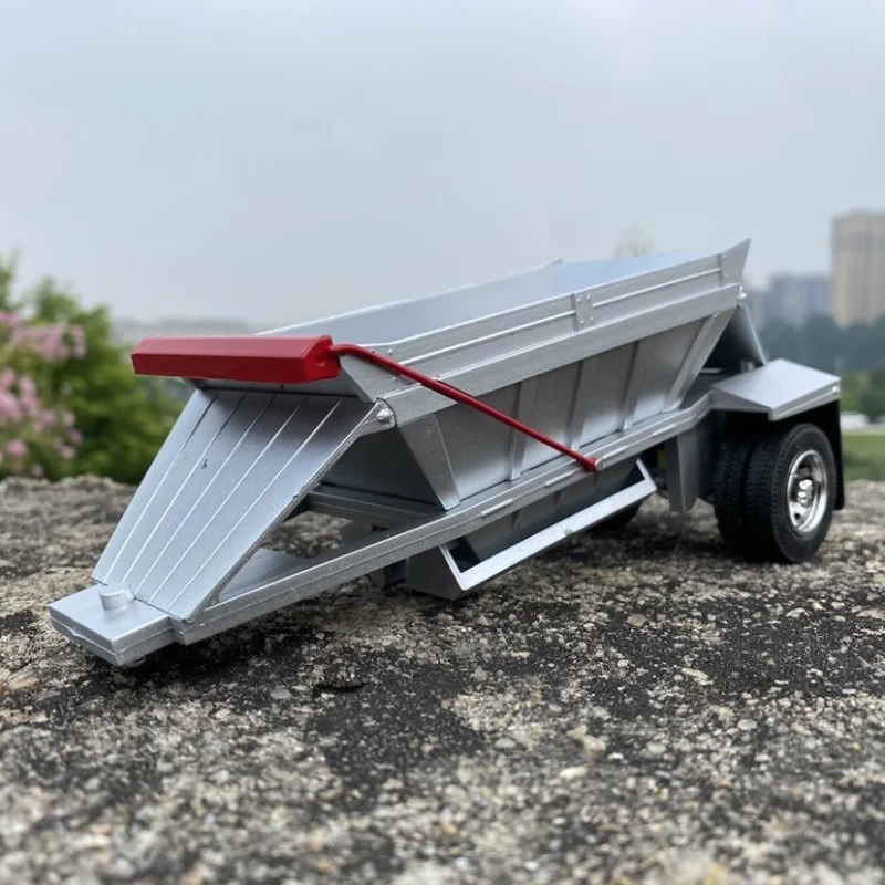 

Diecast 1:32 Vehicles Trailer Truck Hopper Modification Accessories Tailing Model Desktop Decoration Children Gifts