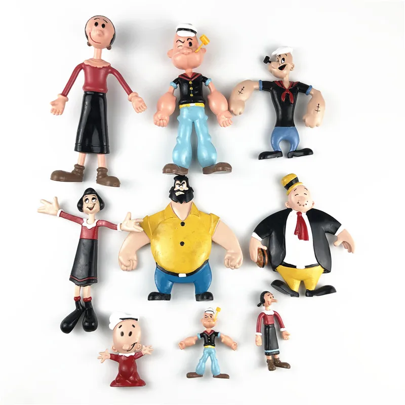 Экшн-фигурка Popeyes серия Seaman Wimpy кукла аниме периферийное украшение унисекс