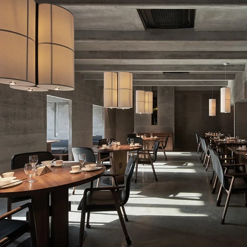 Подвесной светильник Audo Hashira дизайнерский кластерный винтажный японский фонарь