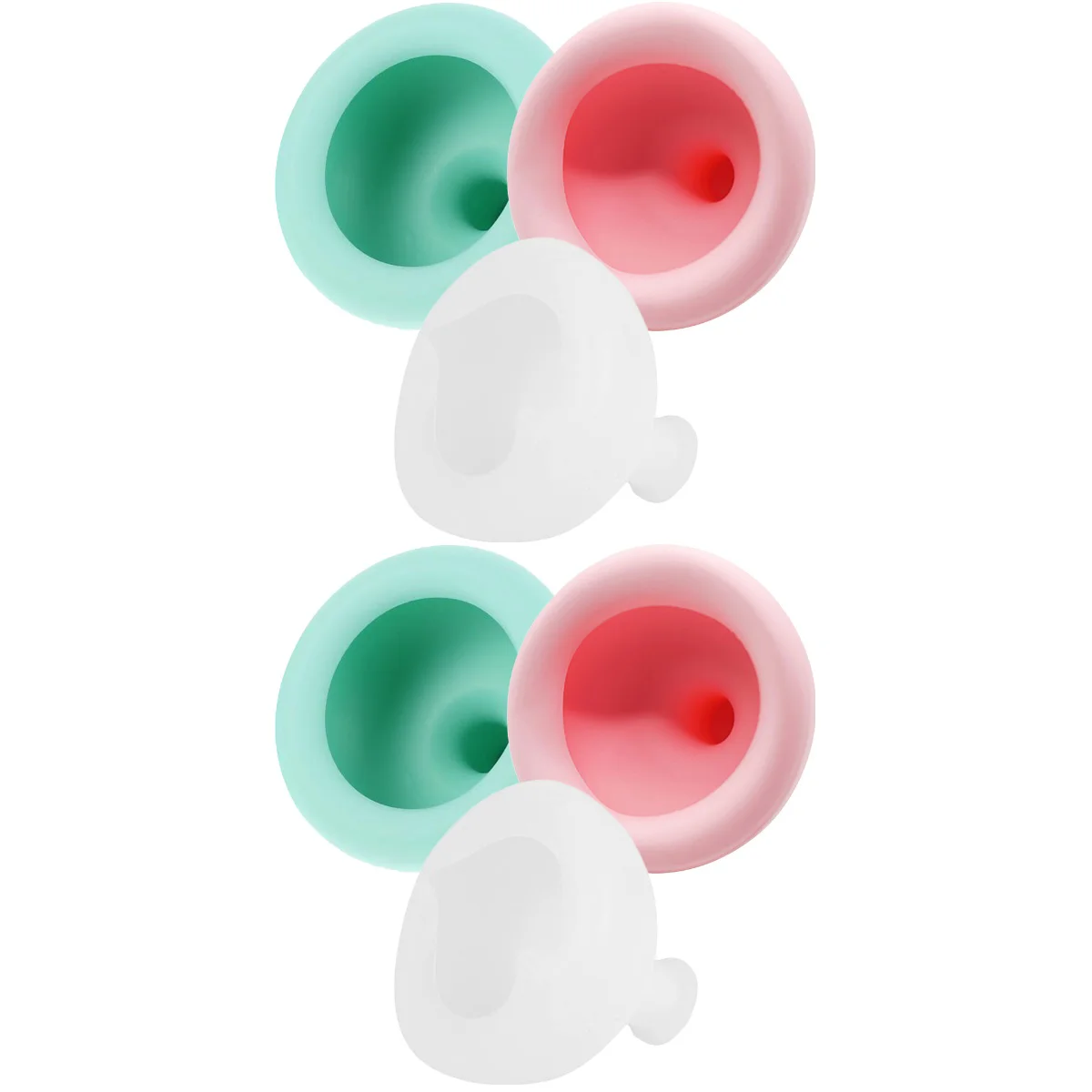 

6 pcs Infant Sputum Pressure Drum Cups Percussion Cup Phlegm Removers