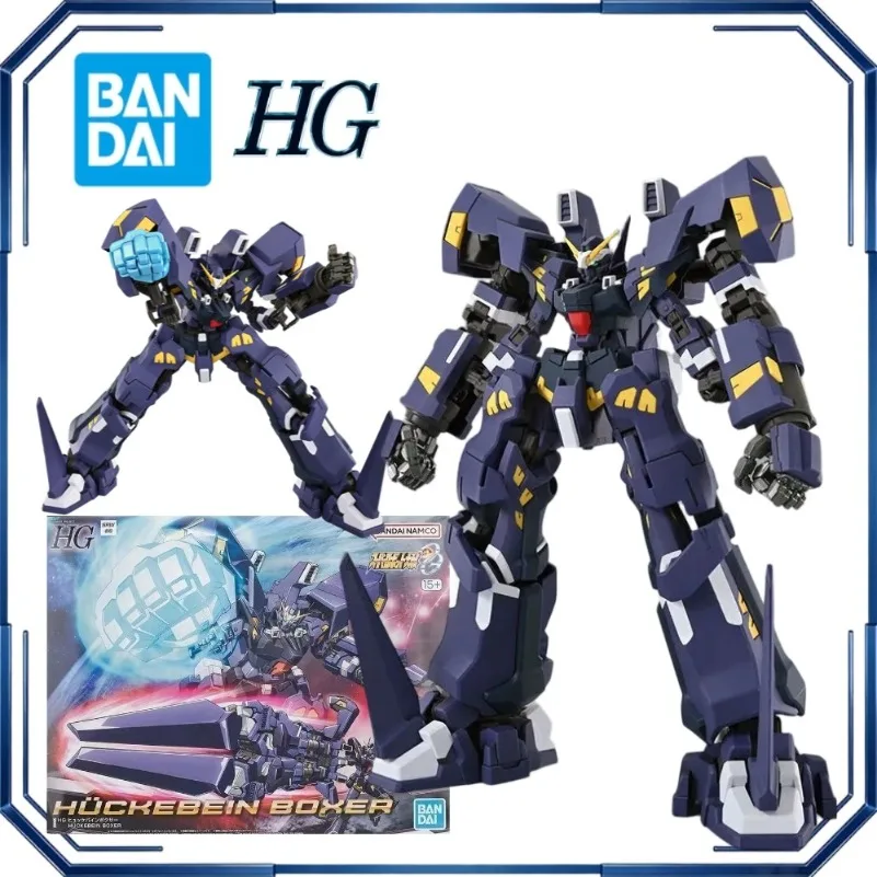 Фото Коллекционная фигурка Bandai HG RTX-011AMB Huckebein Boxer из Super Robot Taisen OG, аниме-модель, игрушка для демонстрации, в оригинальной коробке №2