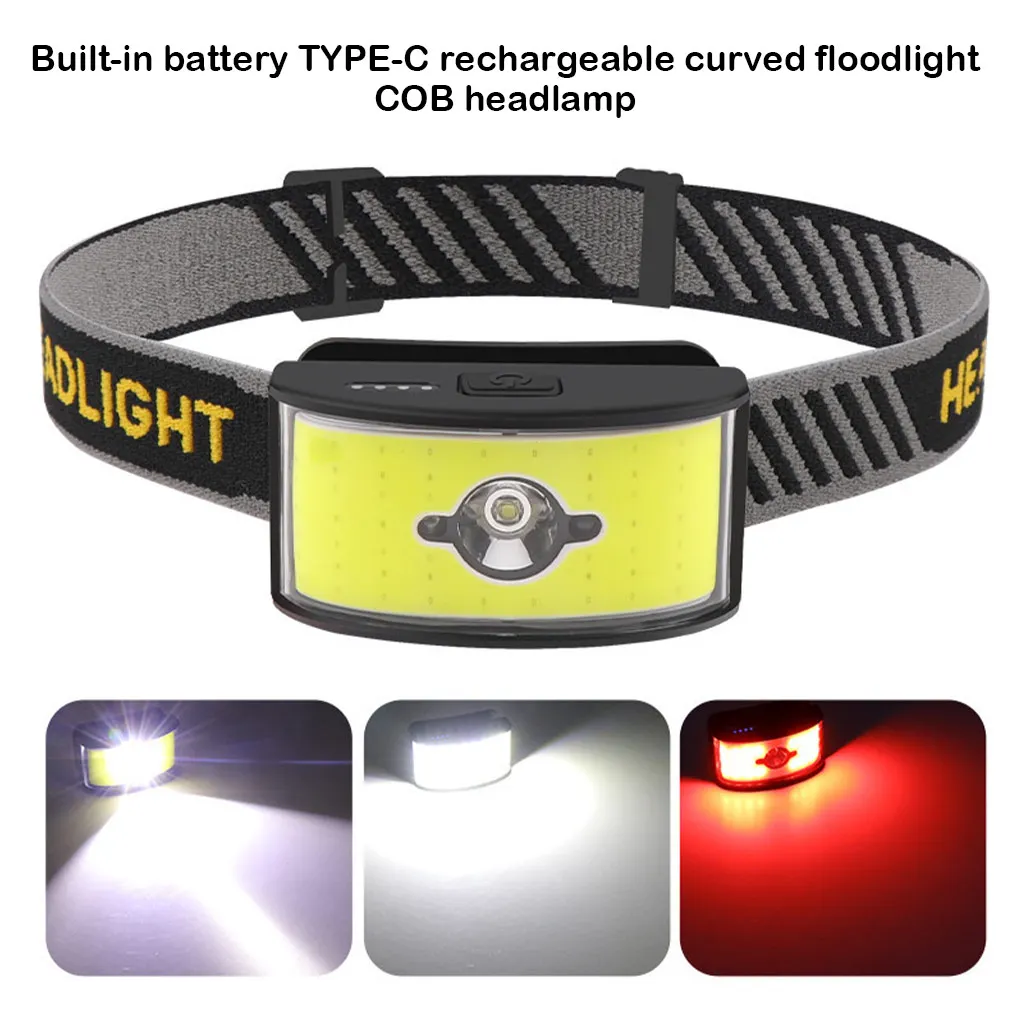 

Налобный фонарь, энергосберегающий портативный фонарь, водонепроницаемый фонарь для кемпинга