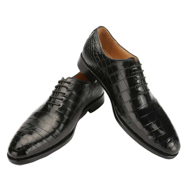 

High Quality New Men's Business Office Formal Shoes Genuine Leather Fashion Lace Up Sneakers Luxury Trend Casual Wedding Shoes