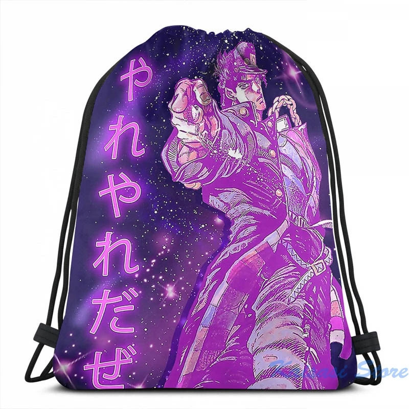 Забавный рюкзак с графическим принтом Jotaro Kujo Vaporwave Crusader школьные сумки для мужчин