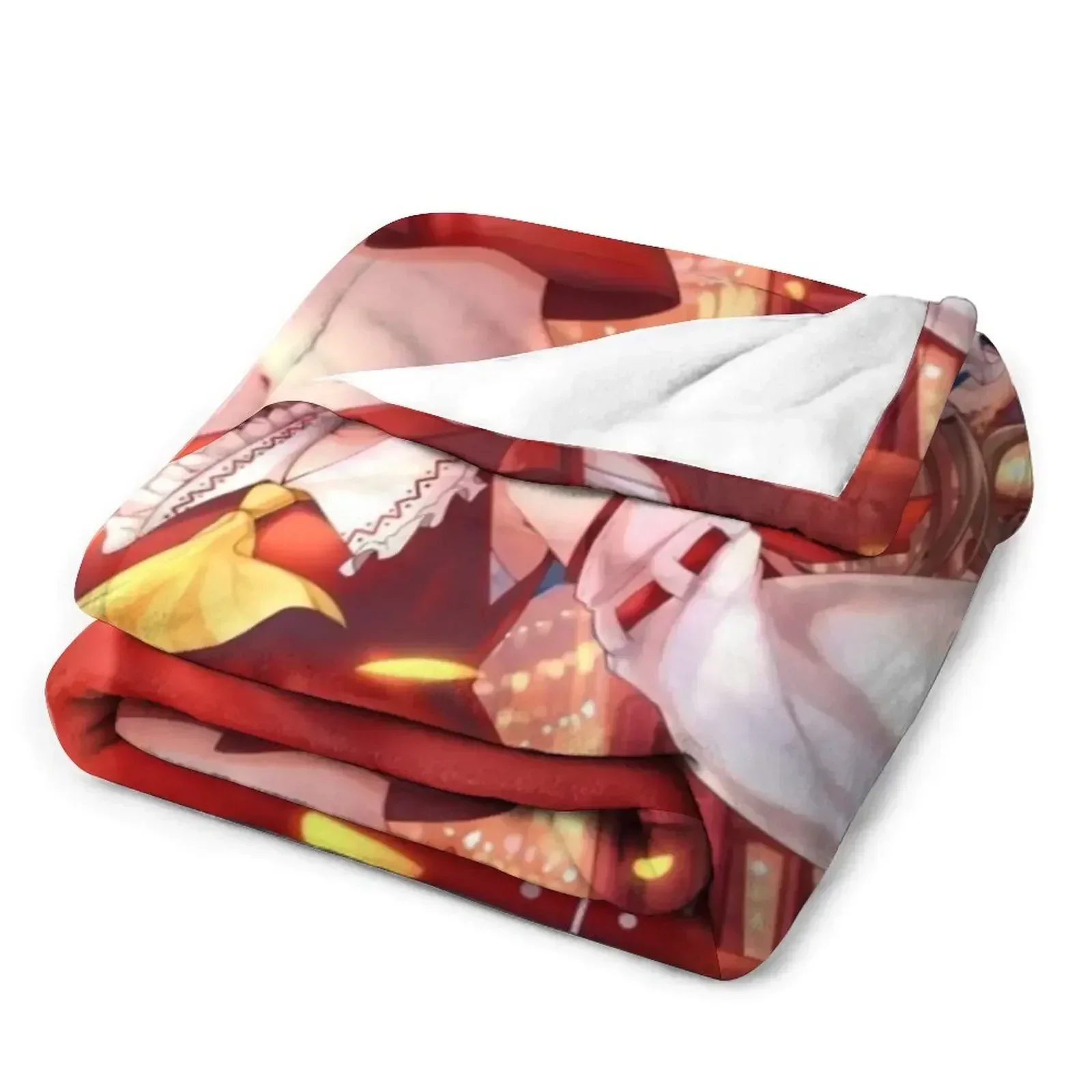 Hakurei Reimu средне-осеннее праздничное одеяло мягкие большие термобелье для