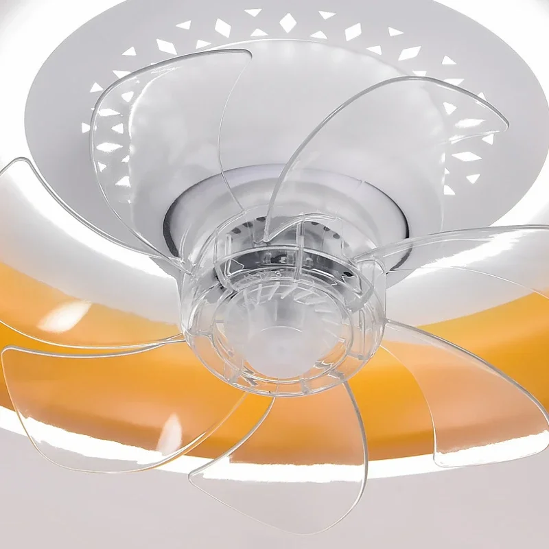 Современный минималистичный потолочный вентилятор умный светильник для детской