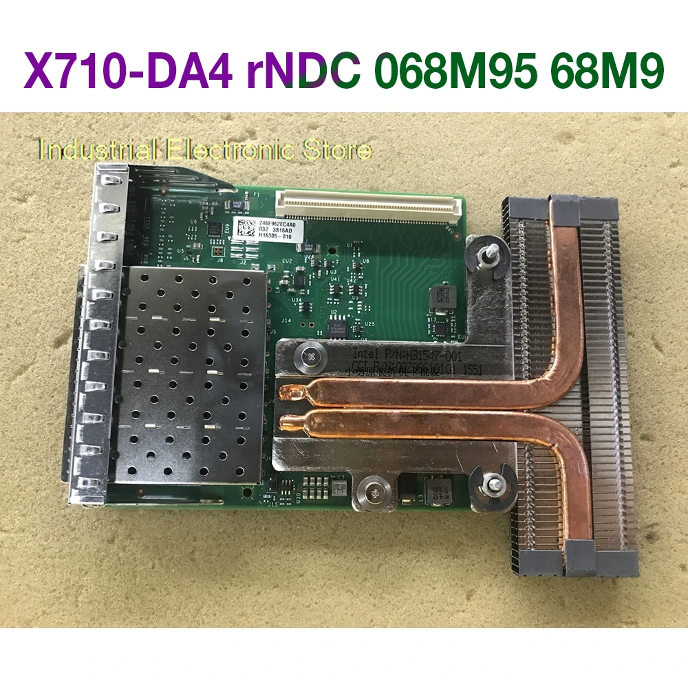 Для DELL для Intel X710-DA4 rNDC 068M95 68M9 сетевая карта