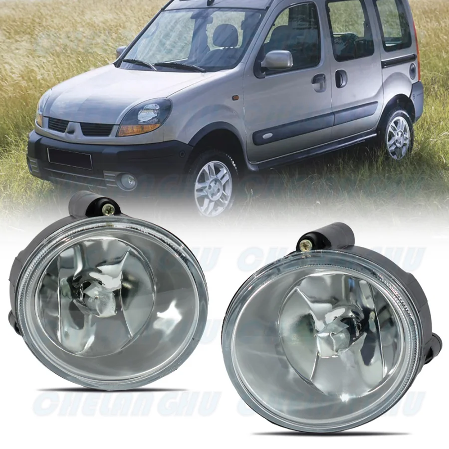 Фото Для Renault Kangoo Van 2003-2009 TrafcVan 2010-2015 Meqane 1999-2002 Vivaro Van 2001-2014 Автомобильные аксессуары Передняя противотуманная фара №1