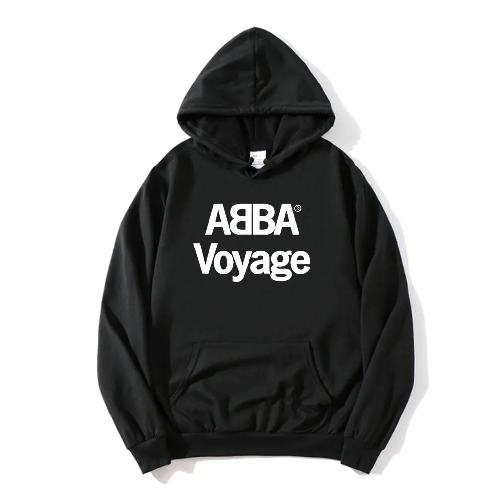 

Толстовка с капюшоном Abba Merch Album Voyage, свитшоты, пуловер унисекс