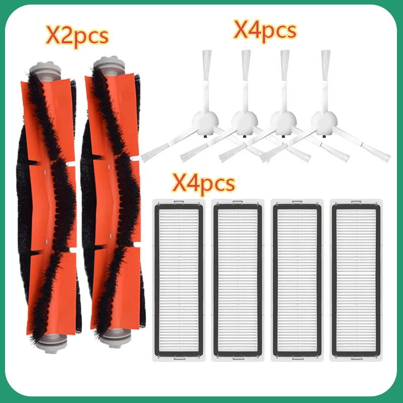 

Запчасти для робота-пылесоса Xiaomi Mijia 1C: фильтр, щетки, тряпка