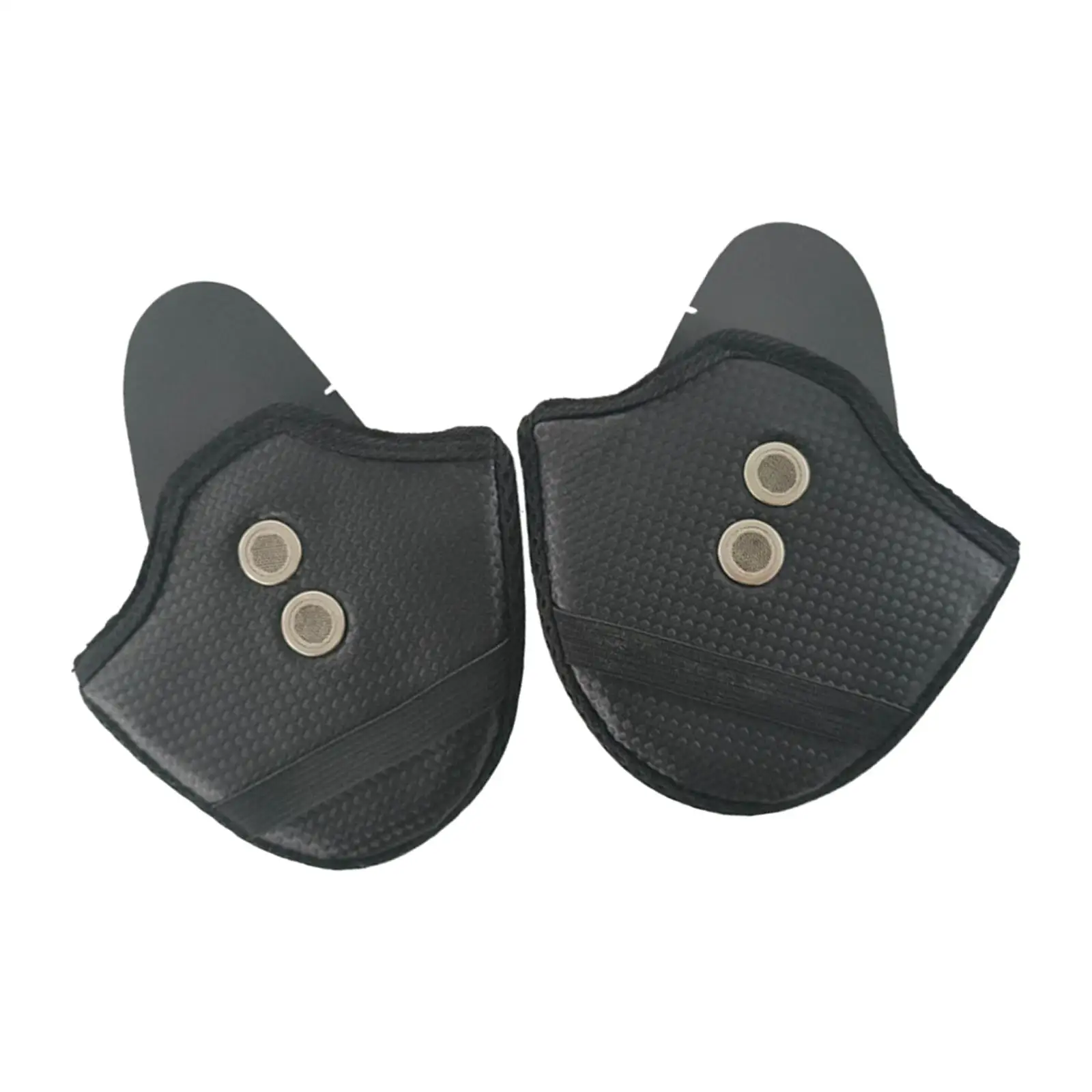 

2 Pieces Universal Motorcycle Helmet Earmuffs Half Helmet Easy to Install