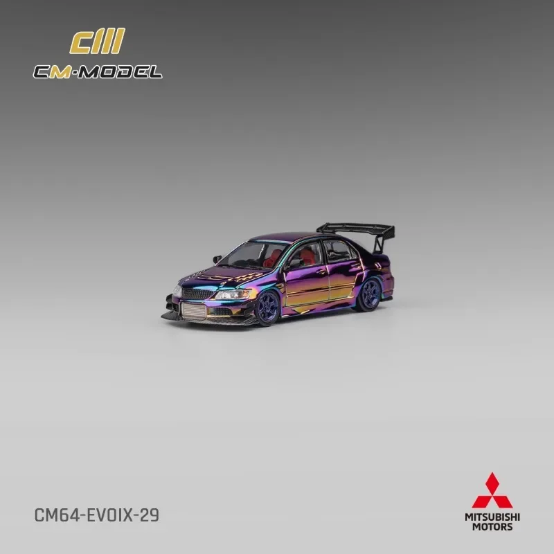 CM 1:64 Mitsubishi EVOIX металлическая модель автомобиля