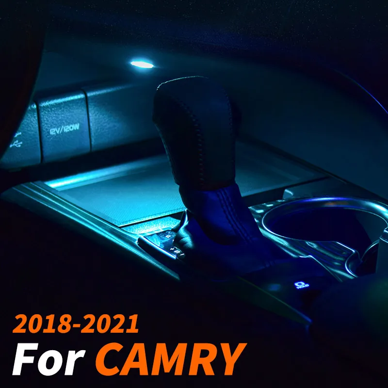 

Светильник для хранения с центральным управлением, светильник ящика для хранения для Toyota Camry 8TH XV70, установка 2018 2019 2020 2021, аксессуары