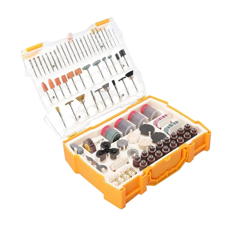 

Promotion! Electric Grinding Tool Accessories Kit, 302 Pcs Universal Bits For Easy Cutting Sanding Grinding Sharpening Carving