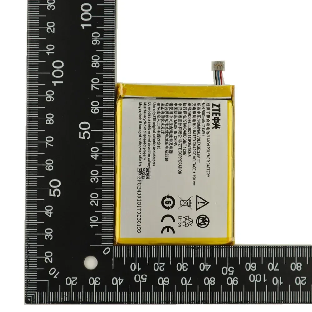 LI3820T43P3h 715345 Оригинальный аккумулятор для маршрутизатора ZTE Grand S Flex MF910 MF910S MF910L MF920 W