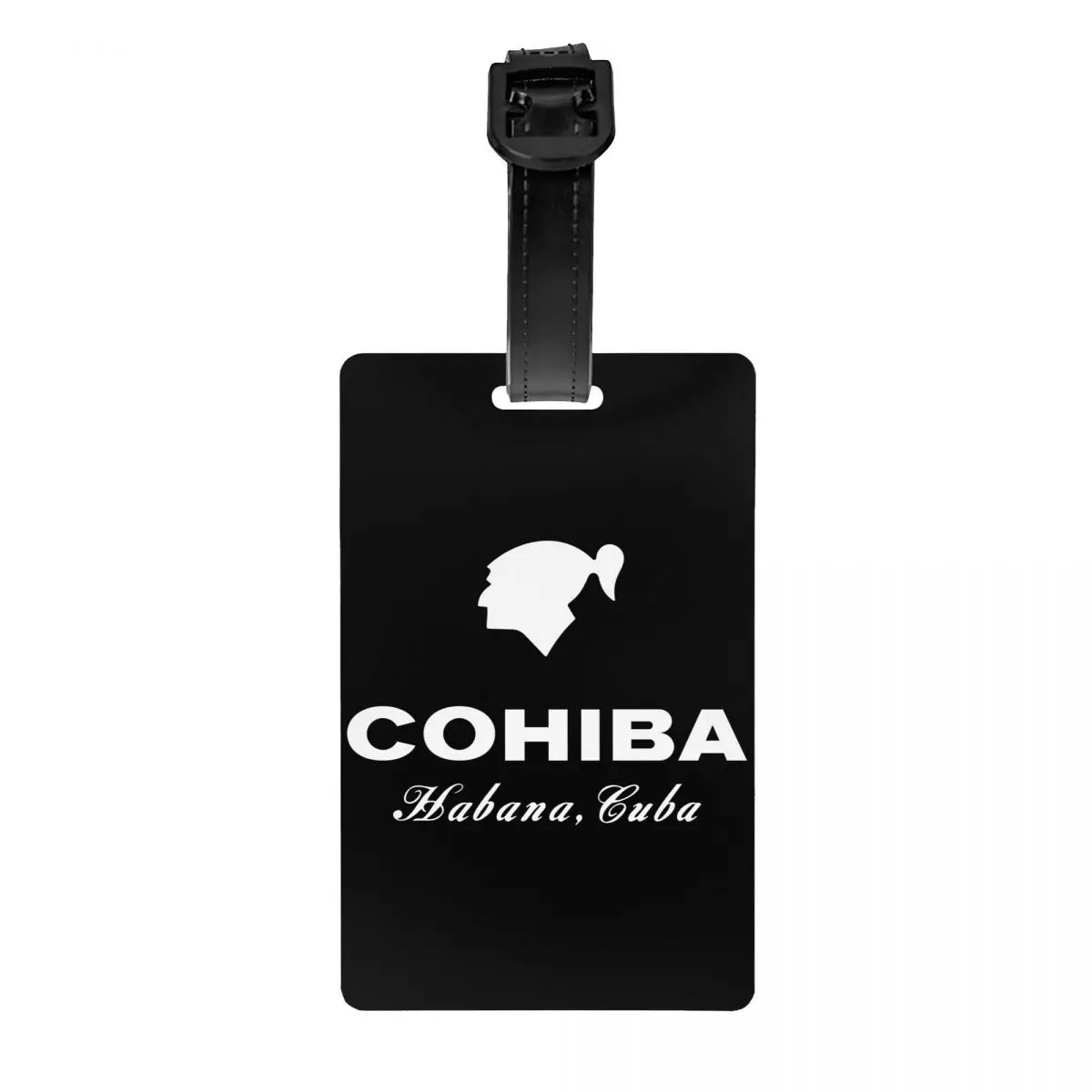 

Пользовательские кубинские сигары Cohiba, бирка для багажа, защита конфиденциальности, бирки для багажа, этикетки для дорожных сумок, чемоданов