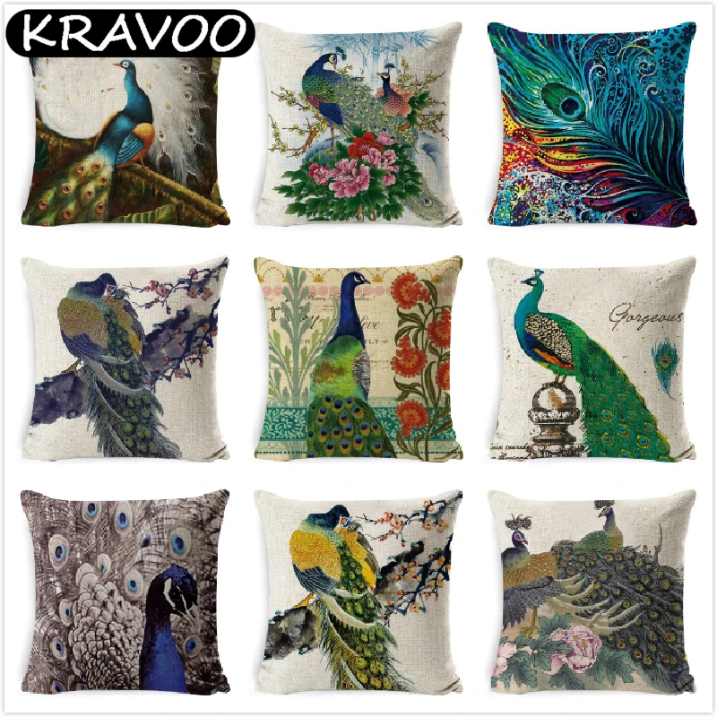 

Искусственная наволочка, китайская Классическая хлопковая подушка, кресло, диван, домашний декор, наволочка 45x45 см