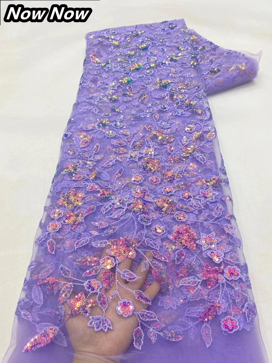 Роскошные африканские кружевные ткани с блестками высокое качество 5 ярдов