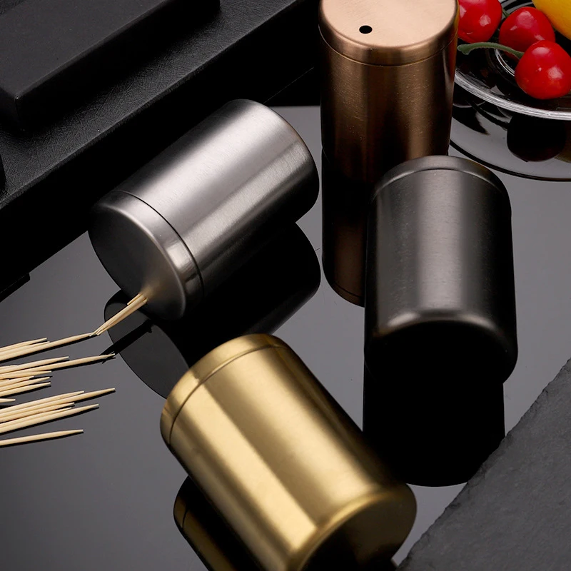 Держатель Для Зубочисток Из Нержавеющей Стали Креативный Домашний Контейнер