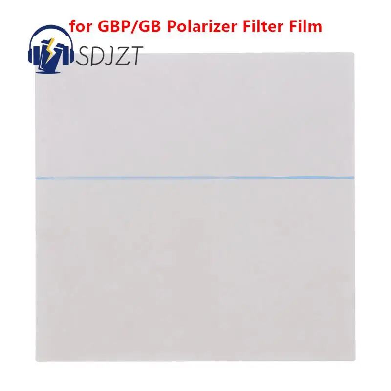 

1Pc Screen Polarizing Film For Gamboy GB GBP Backlit Screen Modify Part Polarized Polarizer Filter Film Sheet Polarizing Film