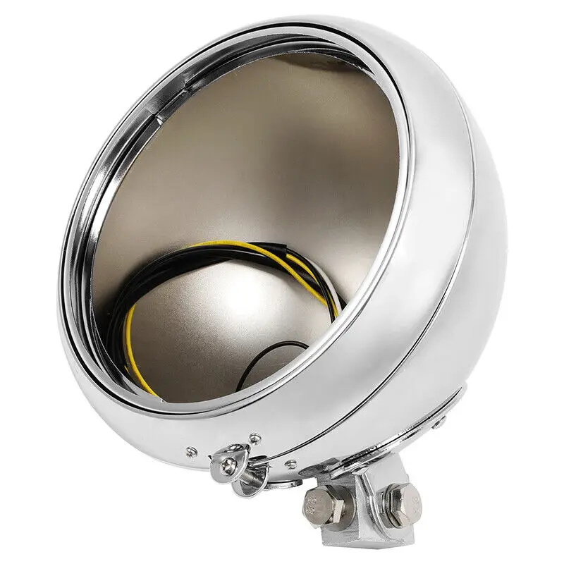 

Мотоциклетный чехол для передней фары 7 дюймов, лампочка-ведро для Harley Softail Fat Boy 1986-2011