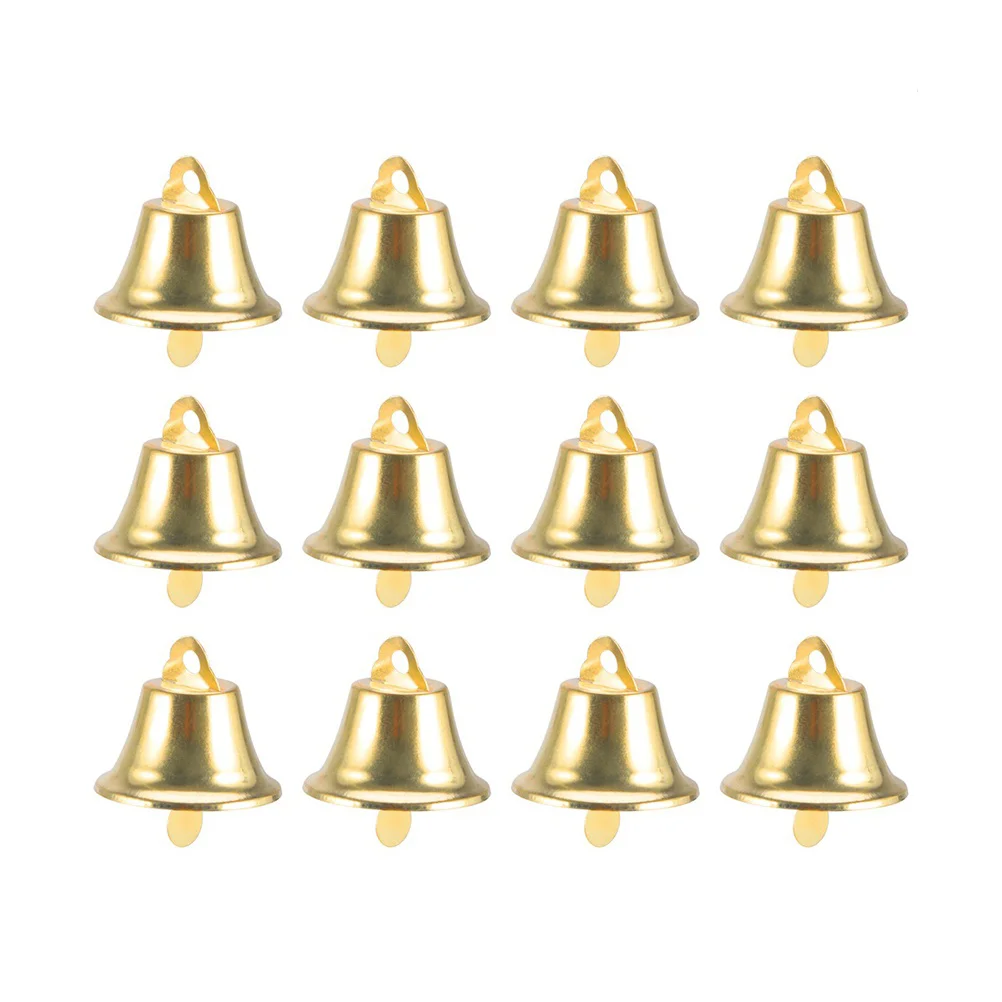 

25 Pcs Bell Ornamenet Accessories Party Embellishments Crafting Jingle Hanging Mini