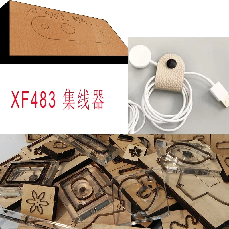 

Concentrator Leather Craft Punch Hand Tool Cut Knife Mould XF483 New Japan Steel Blade Wooden Die leather craft tools
