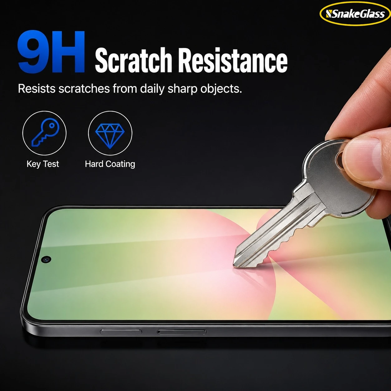Фото Защитная пленка из закаленного стекла HD, 3 шт., для Samsung Galaxy S26+ S25Ultra S24 S23 S22 S21 S20 S10 S9 S8+ S7EDGE, устойчивая к царапинам №4