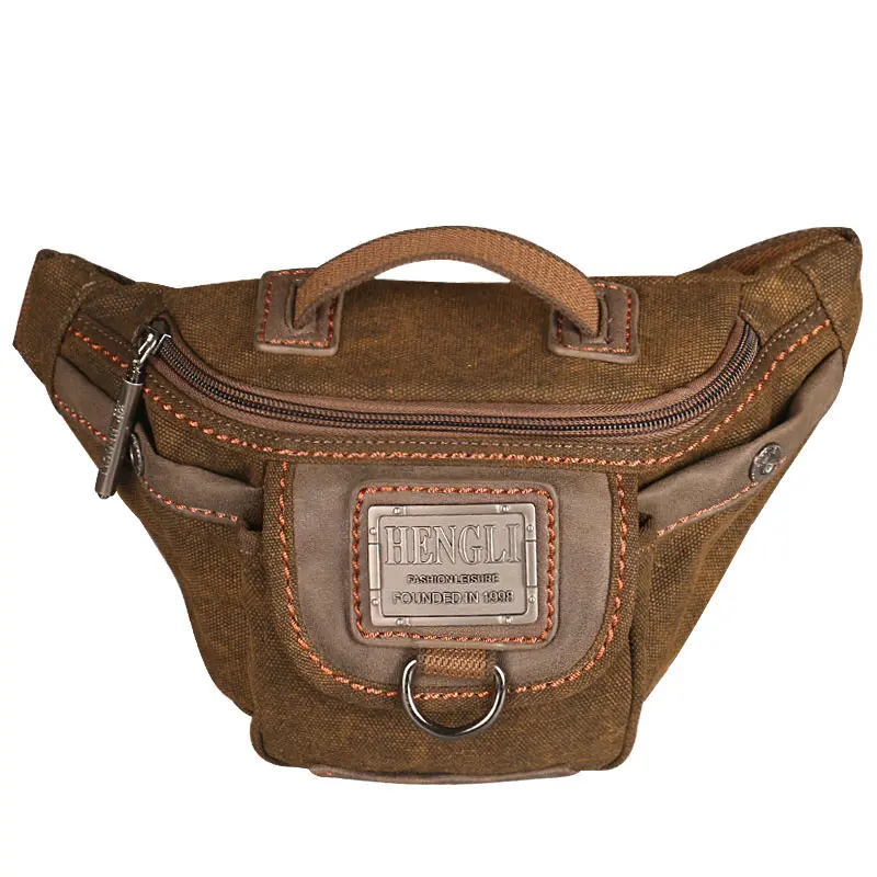 Холщовая Сумка, повседневная поясная сумка