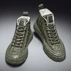 Damyuanмужская повседневная обувь; Сезон осень-зима; Мужские кроссовки средней высоты; Мужская обувь; Нескользящая удобная обувь для мальчиков