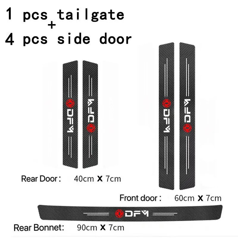 

Защитная наклейка на порог для Dongfeng DFM Aeolus ax3 k01 Ax5 580 h30 ax7 AX4 DFSK Glory 360 Cefiro MX6 S50, аксессуары