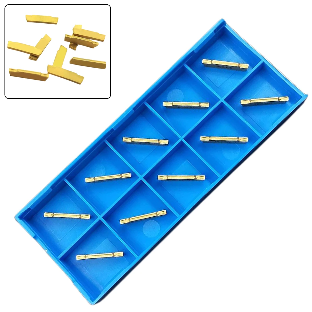 

Cutting Carbide Exceptional Tool Holder Compatibility 10pcs MGMN150 G NC3030 15mm Turning Inserts for MGEHR/MGIV​R